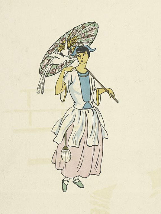 Woman with parasol