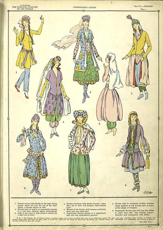 Fashionable ladies.