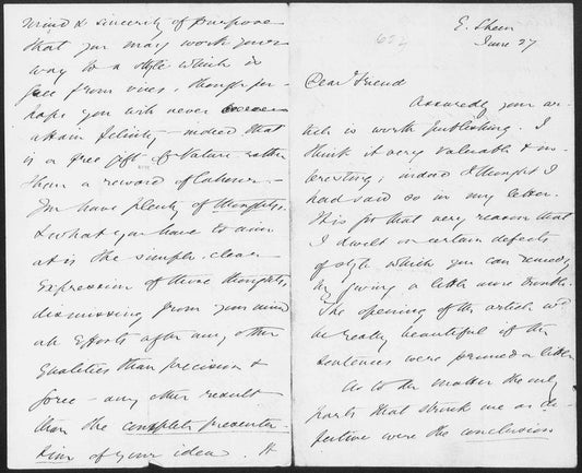 [Chapman], [John]. ALS to