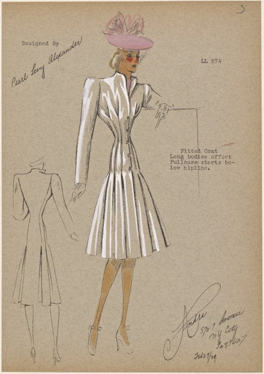 Fitted Coat.