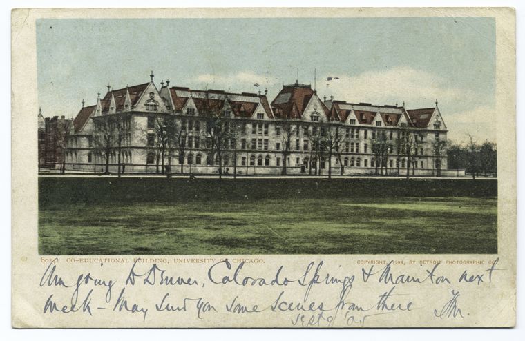 Co-Educational Bldg. (Emmons-Blaine), Univ. of Chicago, Chicago, Ill.
