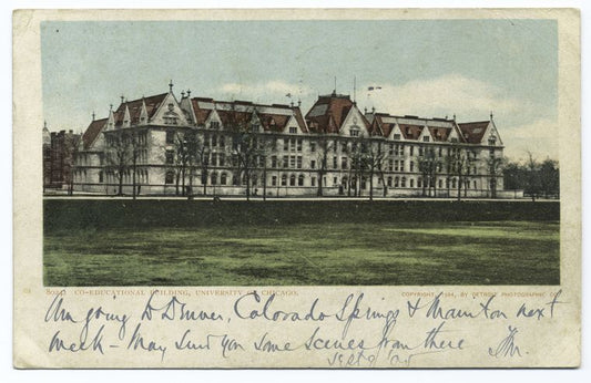 Co-Educational Bldg. (Emmons-Blaine), Univ. of Chicago, Chicago, Ill.