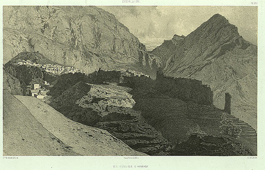 Daghestan. Vue generale d'Arakane.