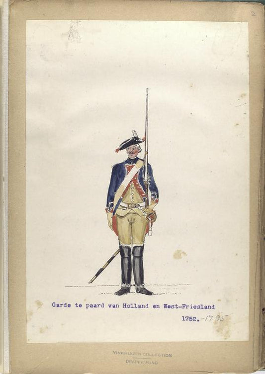 Garde te paard van Holland en West-Friesland. 1752-1795