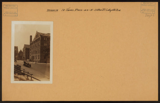 Brooklyn: St. James Place - Clifton Place