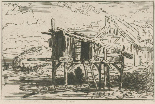 Cabanes de pêcheurs.
