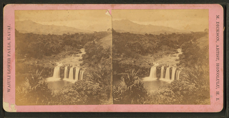 Waiuli [Wailua] Lower Falls, Kauai