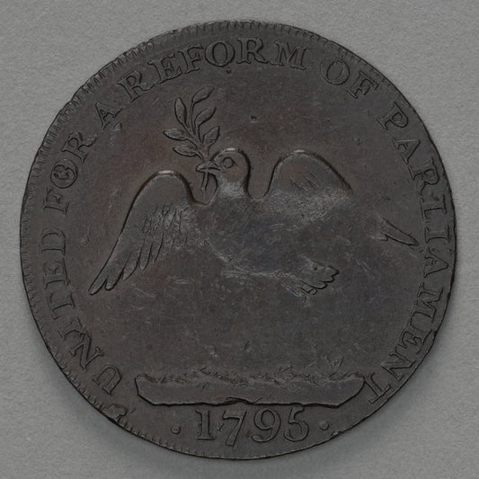 United for a Reform of Parliament 1795 coin