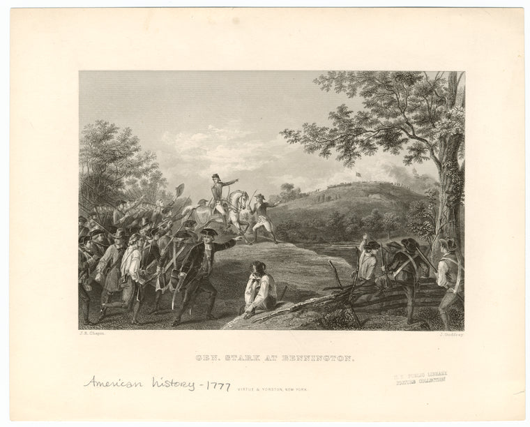 Gen. Stark at Bennington