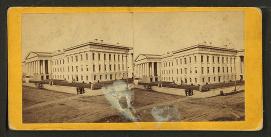 View of U.S. Patent Office, Washington, D.C.