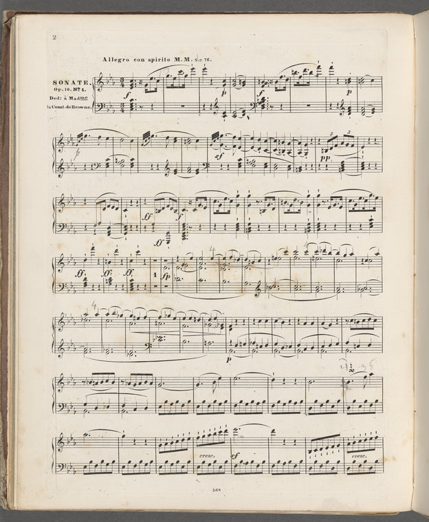 Trois sonates pour le piano-forte, op. [10]
