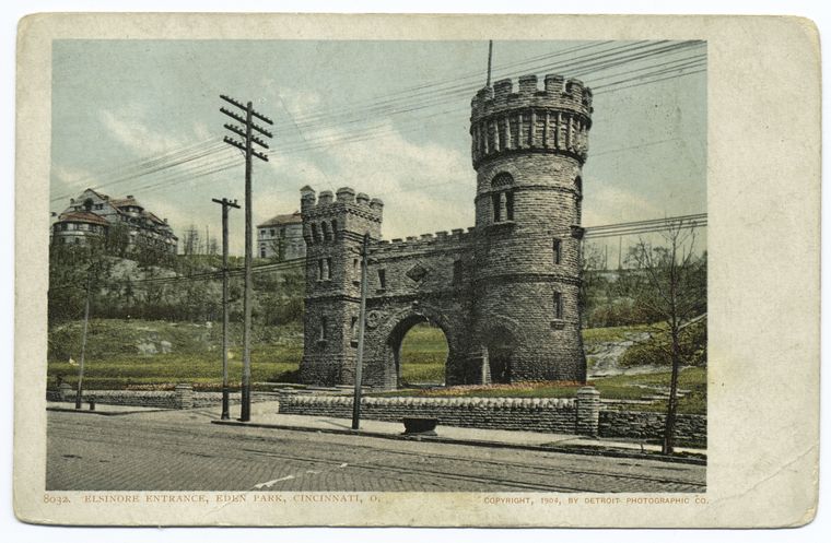 Elsinore Entrance, Eden Park, Cincinnati, Ohio