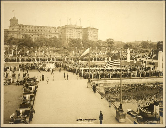 World War Commission. Russia. 1917. The Battery Park