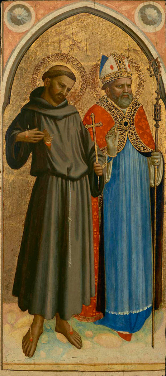 Saint Francis and a Bishop Saint Gm-00103901
