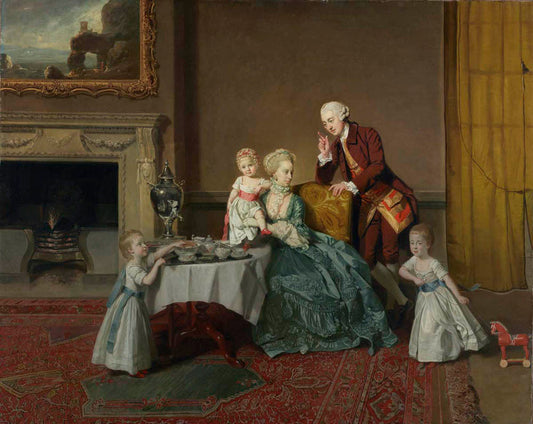John, Fourteenth Lord Willoughby de Broke, and His Family Gm-11033001