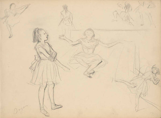 Ballet Dancers Rehearsing Gm-13370101