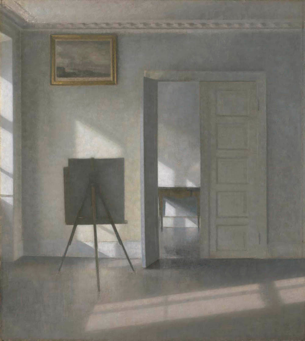 Interior with an Easel, Bredgade 25 Gm-37618901