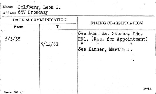 Goldberg, Leon S.