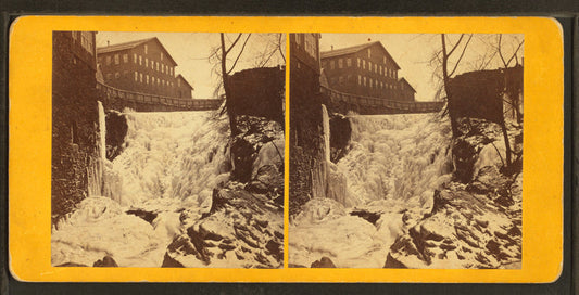 Whetstone Brook in winter, Brattleboro, Vt.
