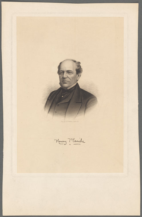 Henry Placide [facsimile signature]