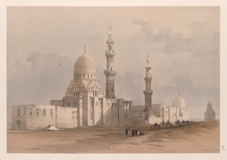 Tombs of the Caliphs, Cairo. Mosque of Ayed Bey.