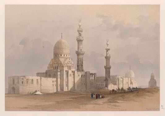 Tombs of the Caliphs, Cairo. Mosque of Ayed Bey.