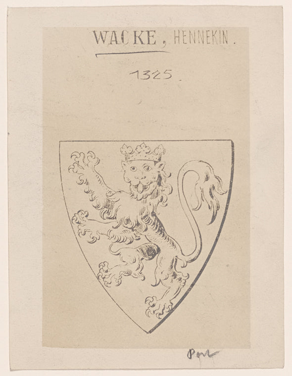 Wacke, Hennekin. 1325