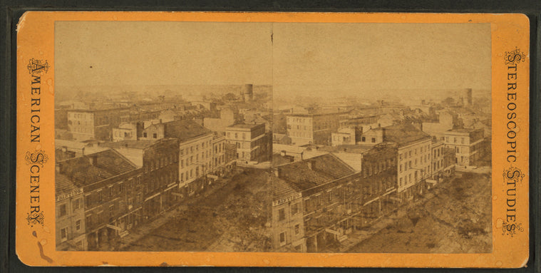 Bird's eye view of Savannah, Ga.