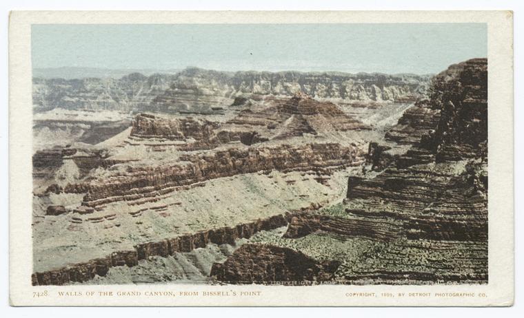 Walls from Bissell's Point, Grand Canyon, Ariz.