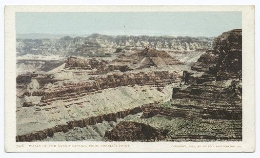 Walls from Bissell's Point, Grand Canyon, Ariz.