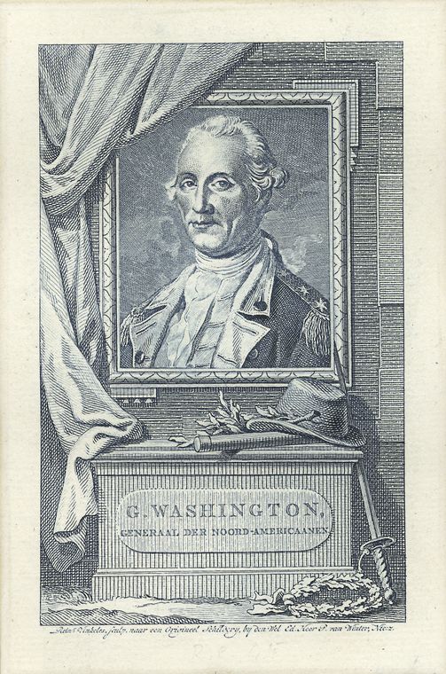 G. Washington generaal der Noord-Americaanen