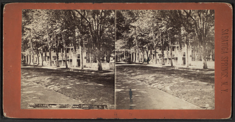 Clarendon Hotel Park, Saratoga, N.Y.