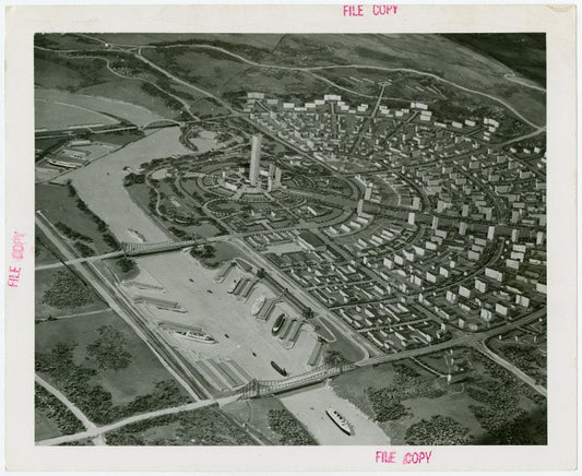 Theme Center - Democracity - Model of town and countryside