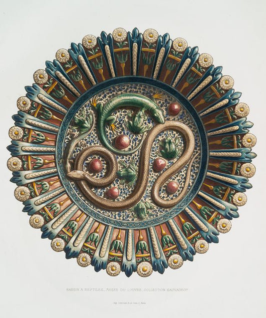 Bassin à reptiles, Musée du Louvre, collection Sauvageot.