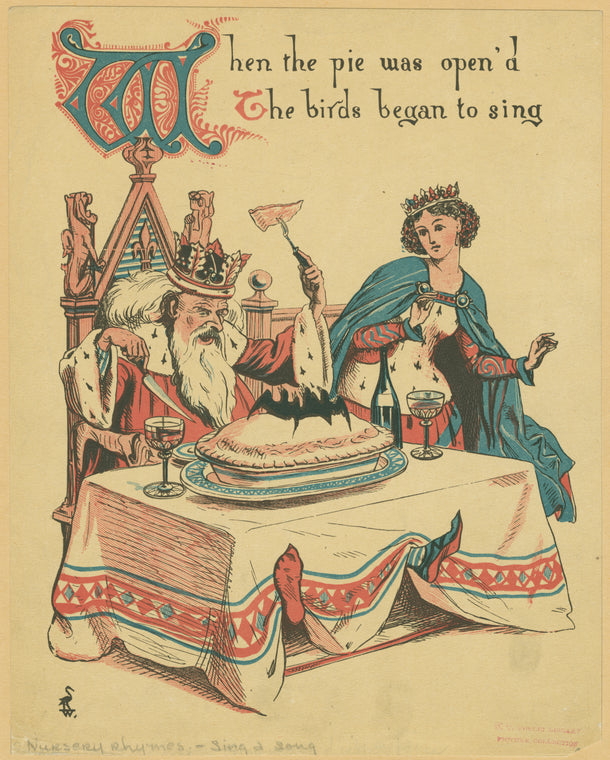 When the pie was open'd, the birds began to sing.