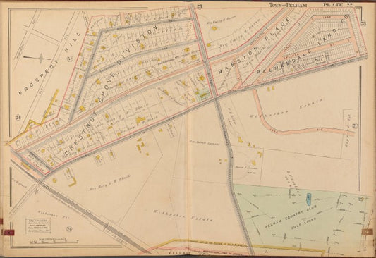 Mount Vernon, Double Page Plate No. 22 [Map bounded by Highland Ave., Washington Ave.]