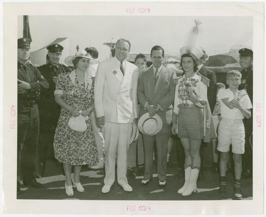 Connecticut Day - Raymond Baldwin with others