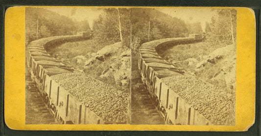 Coal train bound to the front.
