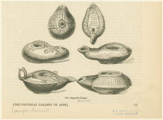 Egyptian lamps
