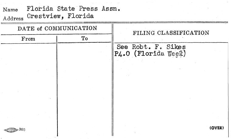Florida State Press Assn.