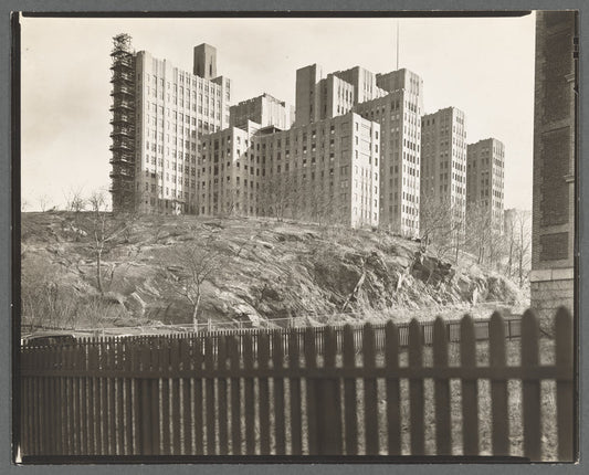 Columbia Presbyterian Medical Center, 168th Street and Broadway, from 165th Street and Riverside Drive