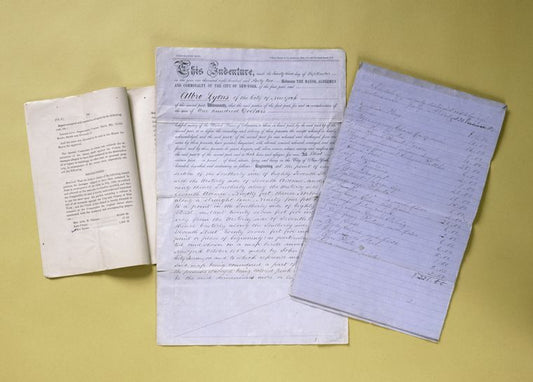 Deed/Schedule/Resolution re: Albro Lyons