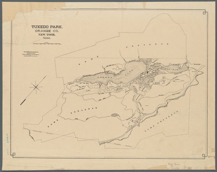 Tuxedo Park, Orange Co., New York, 1892