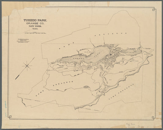 Tuxedo Park, Orange Co., New York, 1892
