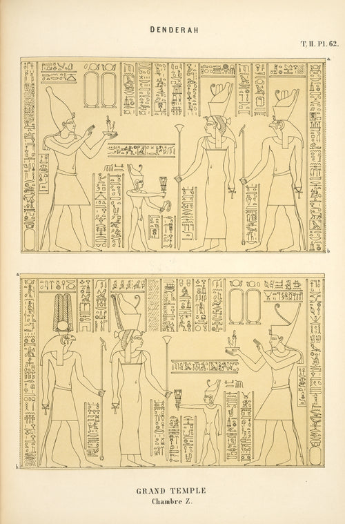Denderah. Grand temple. Chambre Z.