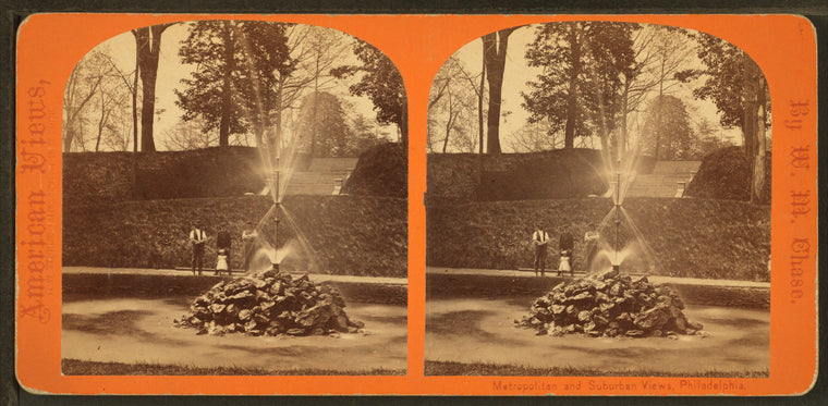 Fountain, Fairmount Park, Philadelphia.