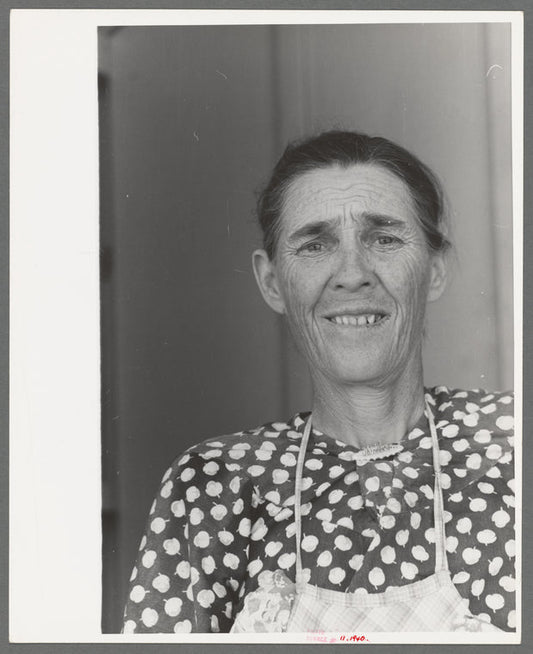 Wife of migratory laborer living at the Agua Fria Migratory Labor Camp, Arizona