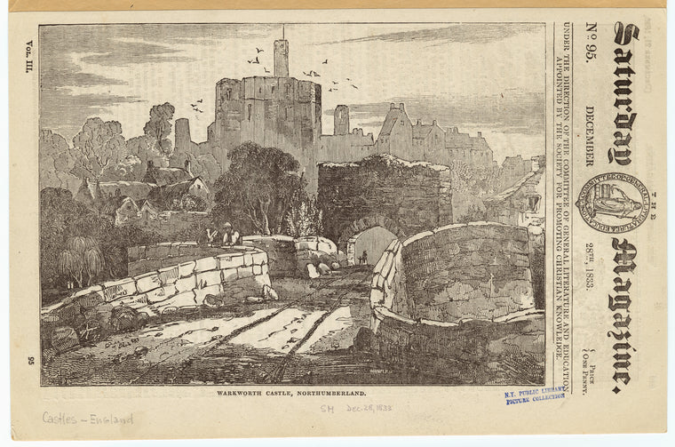 Warkworth Castle, Northumberland