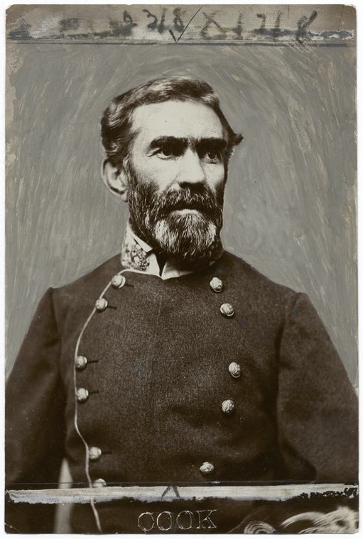 General Braxton Bragg, 1817-76.