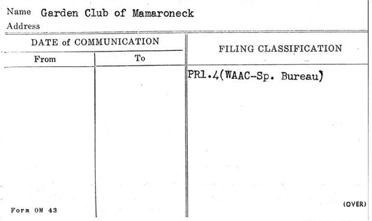 Garden Club of Mamaroneck